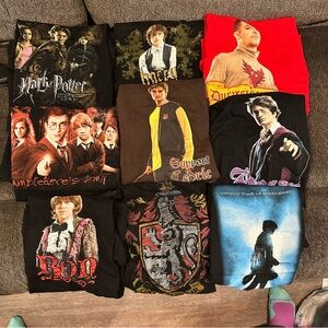 Harry Potter Assorted Vintage T Shirts Juniors Sizes (M/L)